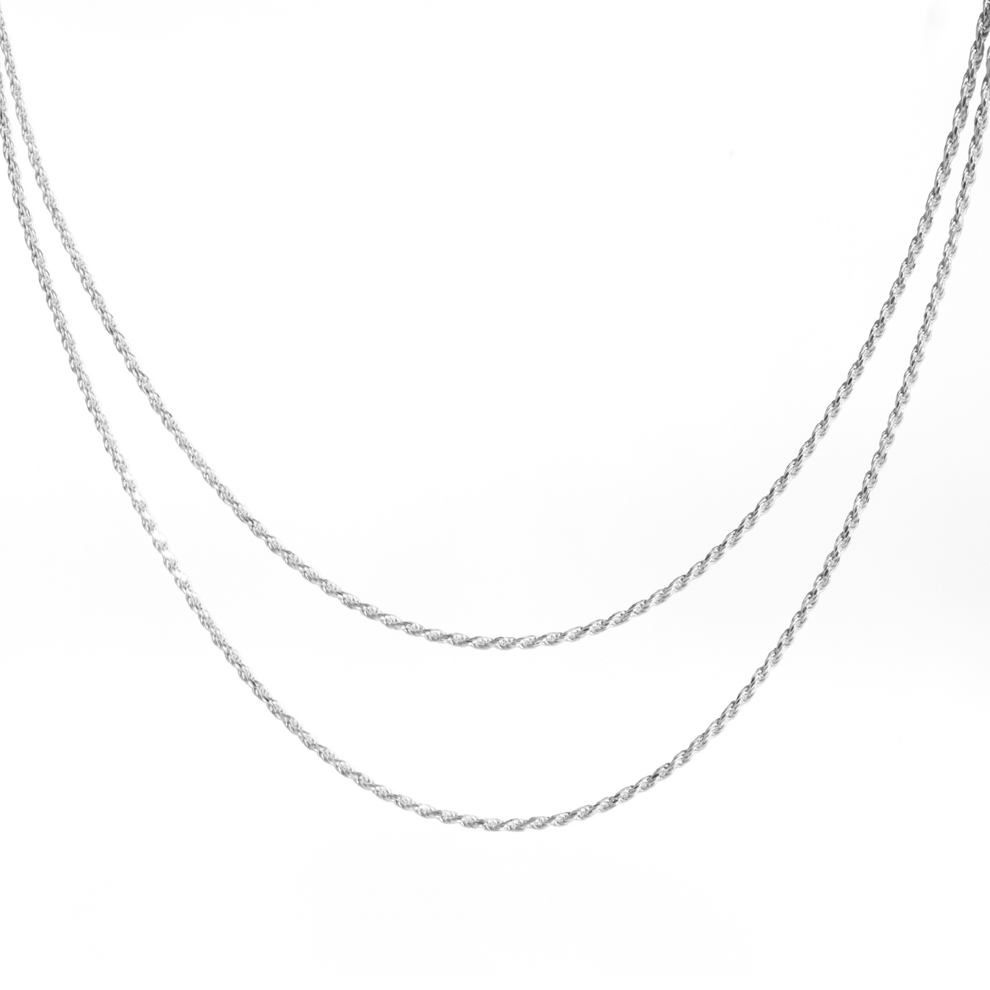 MARIE DOUBLE BASIC TORCHON NECKLACE