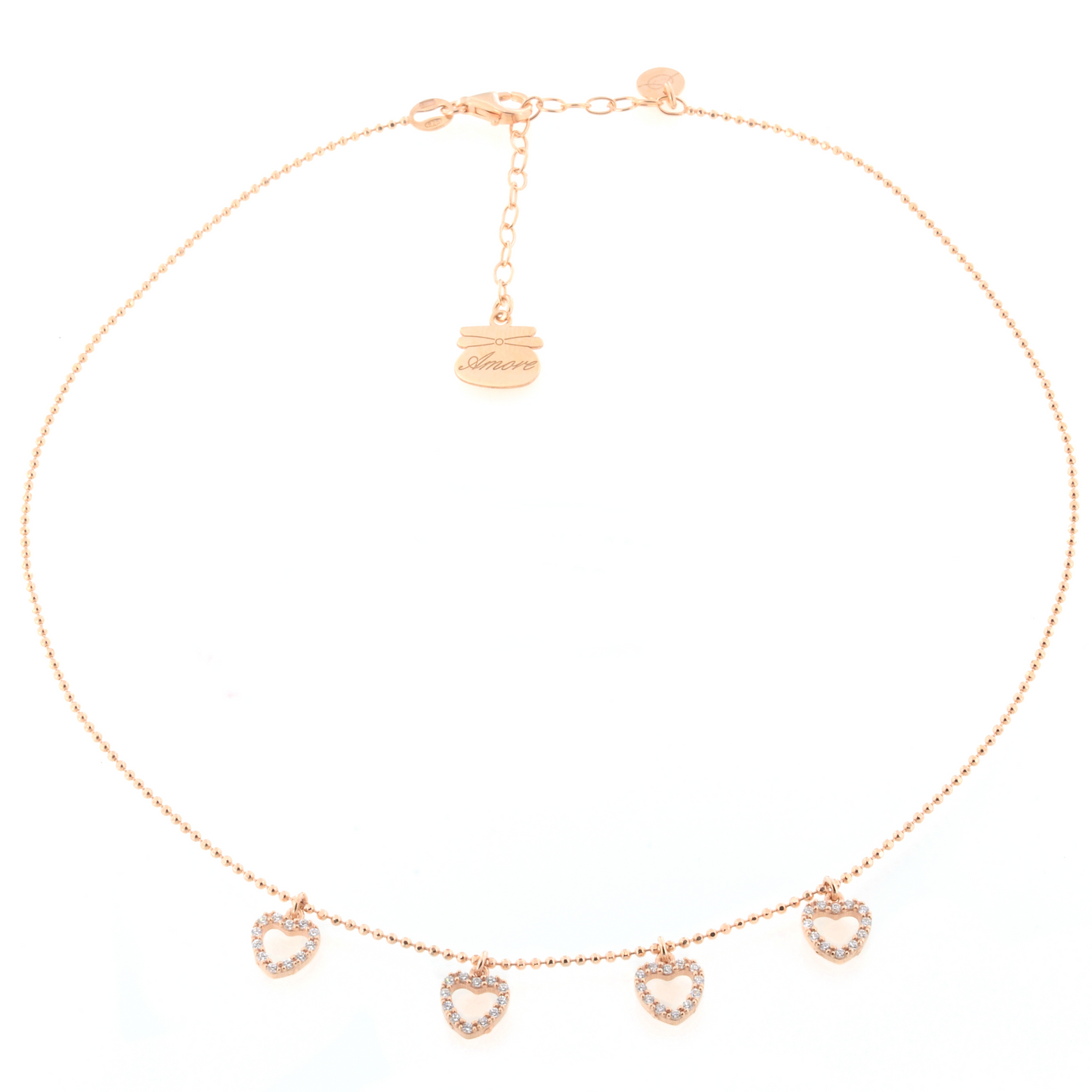 JASMINE HEARTS NECKLACE