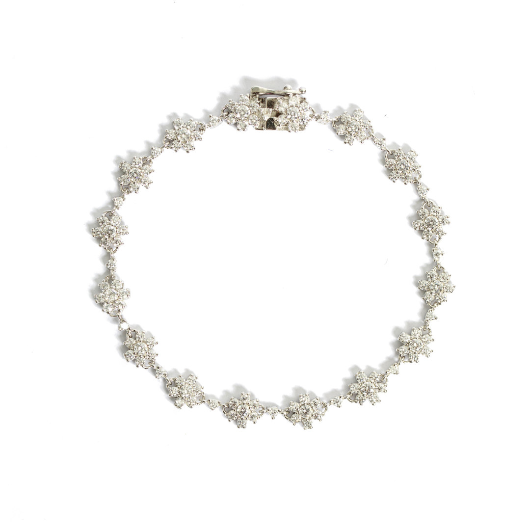 AMELIE TENNIS FLOWER BRACELET