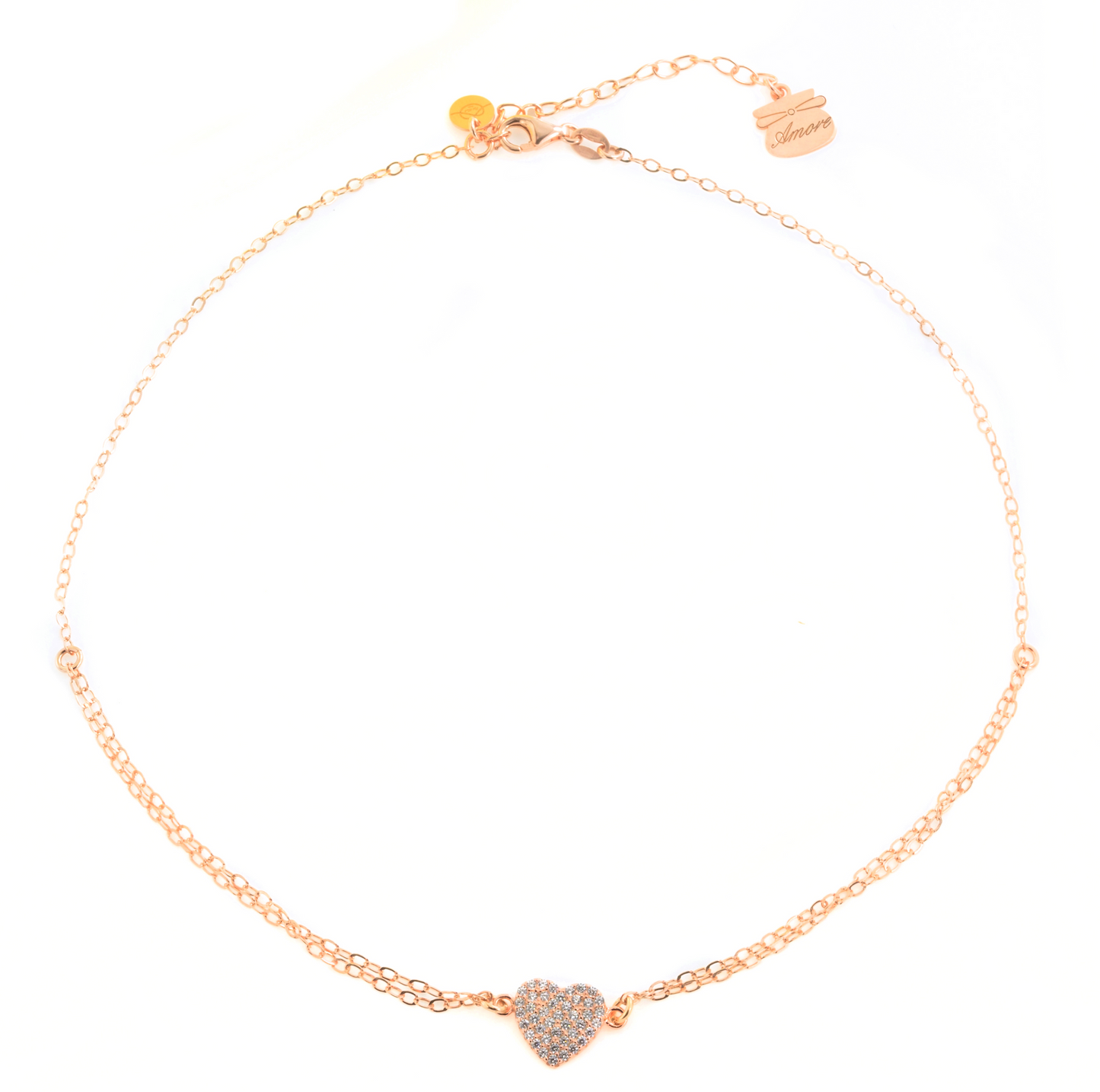JASMINE HEART NECKLACE