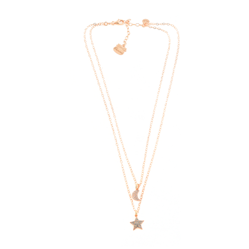 JASMINE MOON & STAR NECKLACE