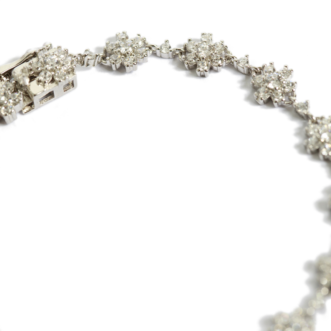 AMELIE TENNIS FLOWER BRACELET