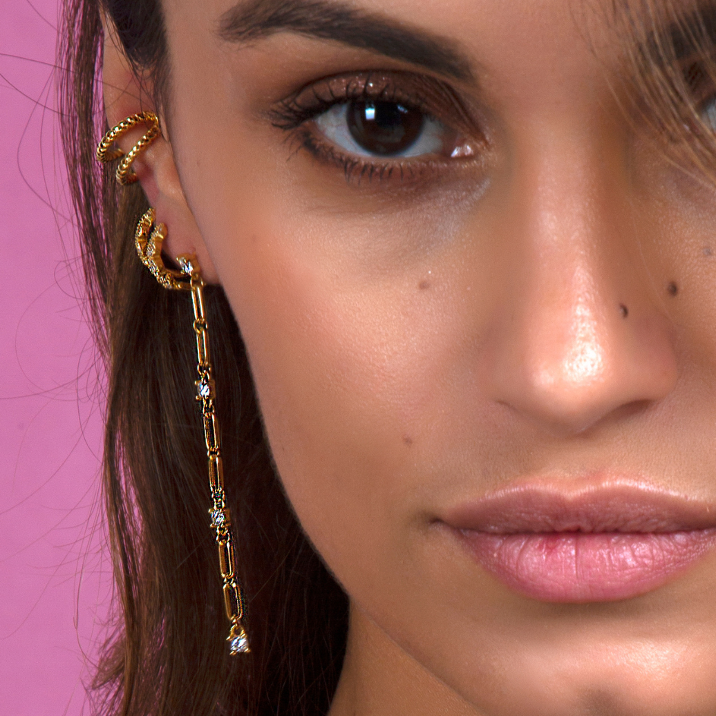 VINTAGE CHAIN EARRINGS