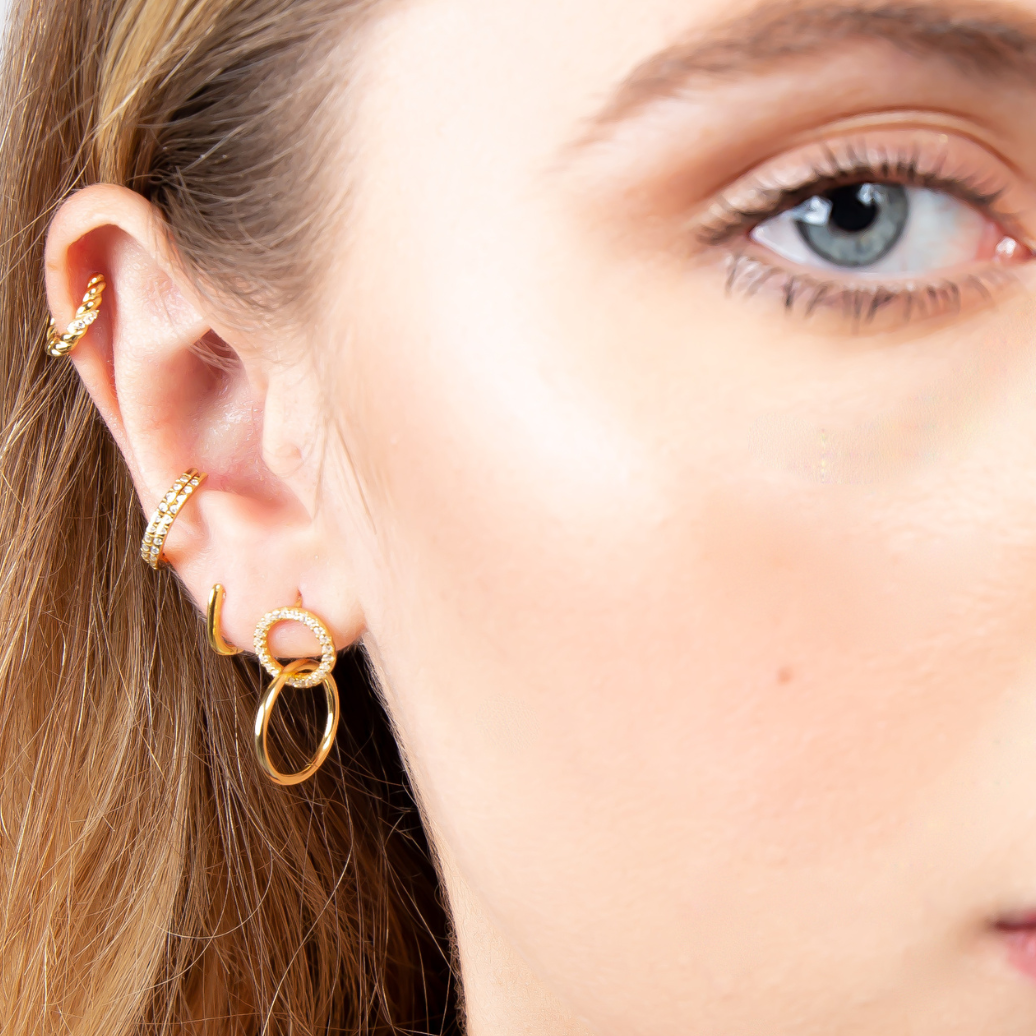 VINTAGE HOOPS EARRINGS