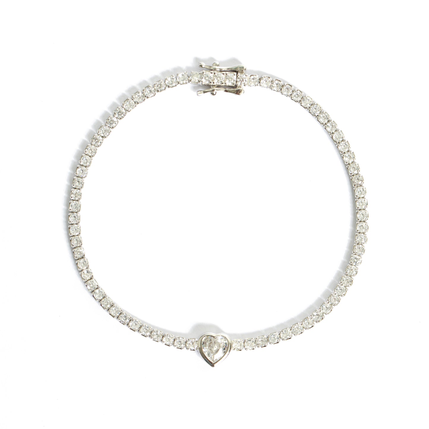 AMELIE TENNIS HEART BRACELET