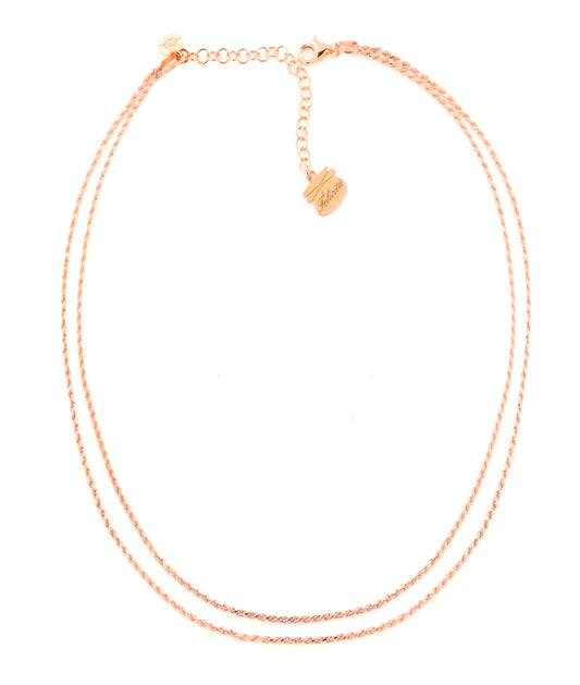 MARIE DOUBLE BASIC TORCHON NECKLACE